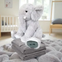 Peluche Con Cobija Regalo Bebe Ultra Suave Felpa