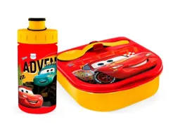 Lonchera Porta Comidas Niños Con Cubieto Y Botella