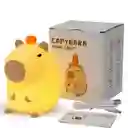 Lámpara Nocturna De Silicona Capibara Táctil