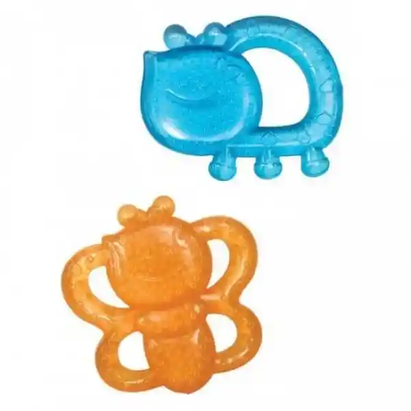 Juguete Set Sensorial Mordedor Con Figuras Animales Bebés