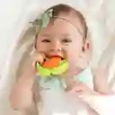 Juguete Mordedor Sensorial Zanahoria Silicona Para Bebés