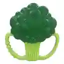 Juguete Mordedor Sensorial Brócoli Silicona Para Bebés