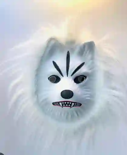 Mascara De Lobo En Foami