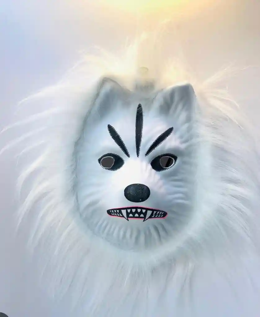 Mascara De Lobo En Foami