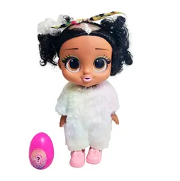 Muñeca Bebe Pijama Peluche Fashion + Mascota Juguete