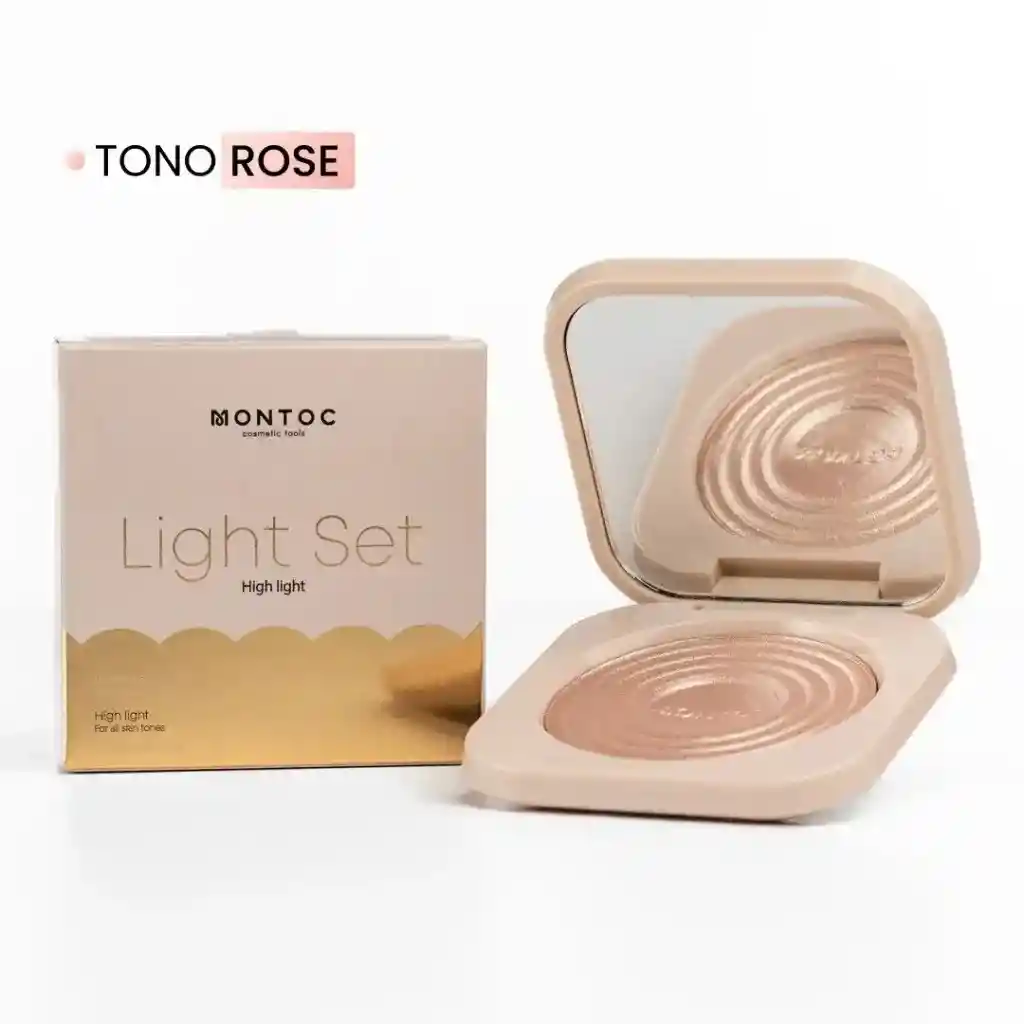 Iluminador Light Set Montoc 03 Rose