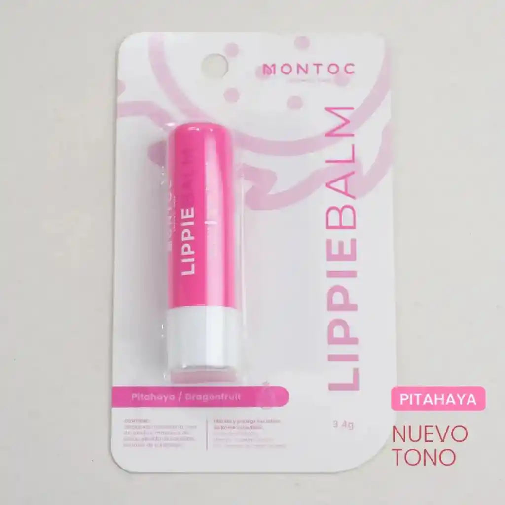 Hidratante De Labios Lippie Balm Montoc Pitahaya