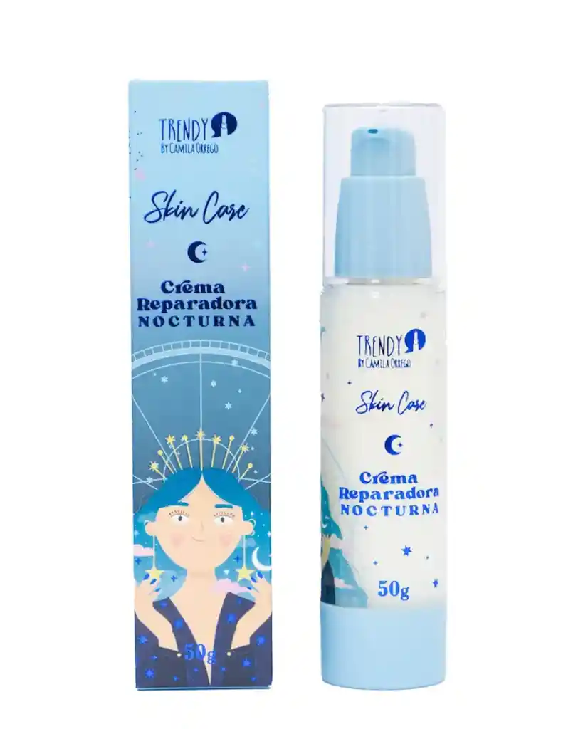 Crema Facial Reparadora Nocturna Trendy 50ml