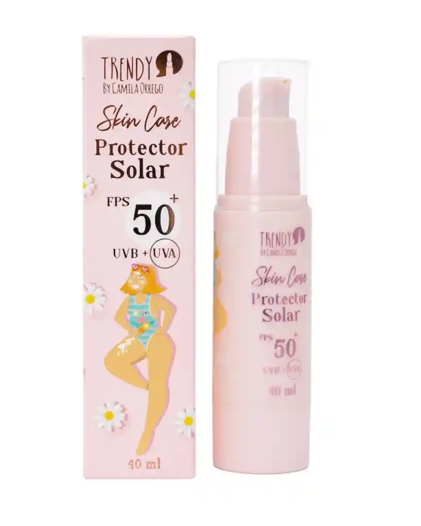 Protector Solar Facial 40ml Trendy Skincare