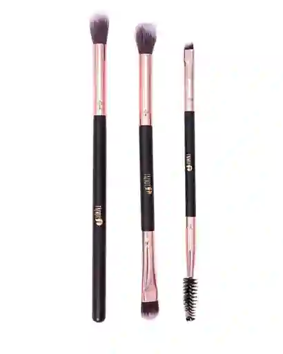 Kit Brocha Trendy Ojos X 3 Generica Bt06