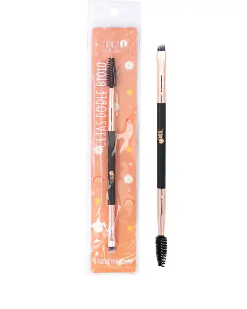 Brocha Doble Cejas Cepillo
