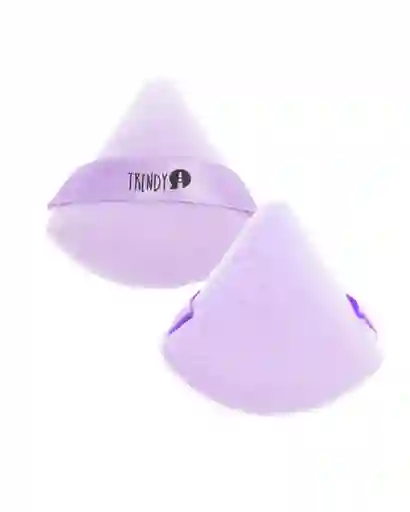 Borla Triangular Morada Ref Btt2162