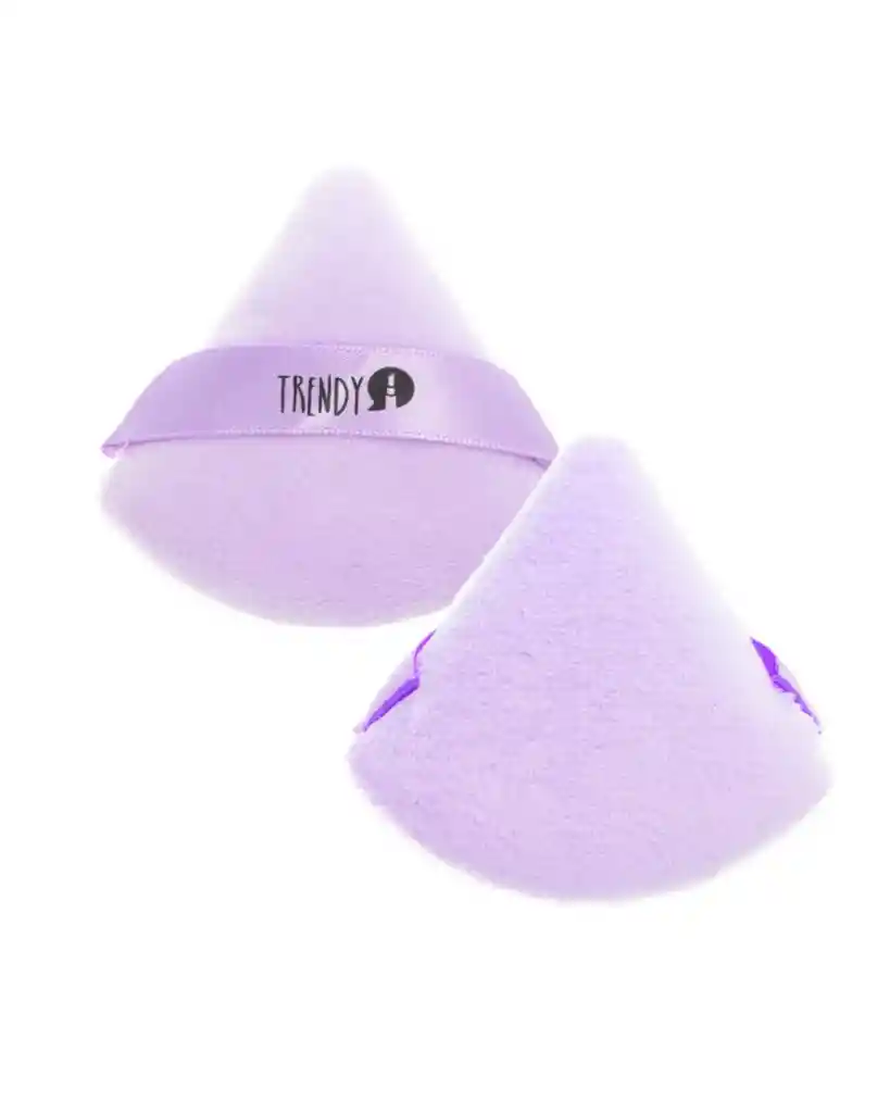 Borla Triangular Morada Ref Btt2162