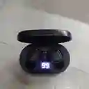 Audifonos Inalambricos Pequeños Negros Con Pantalla De Bateria Led