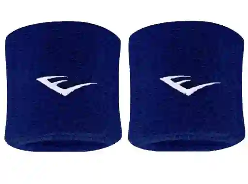 Muñequeras Everlast Terry 2-evwr6c202 Control Del Sudor/ Azul Rey