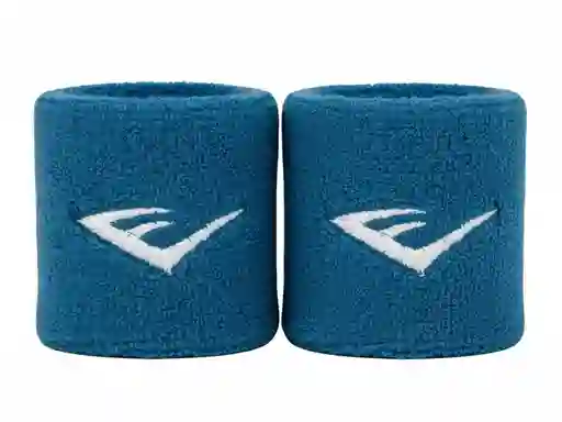 Muñequeras Everlast Terry 2-evwr6c202 Control Del Sudor/ Azul Claro