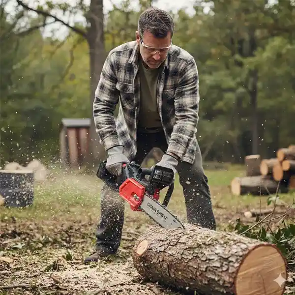 Mini Sierra Motosierra Inalámbrica 2 Baterías 48v