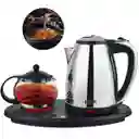 Tetera Electrica Hervidor De Agua En Combo