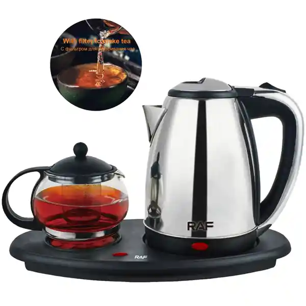 Tetera Electrica Hervidor De Agua En Combo