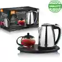 Tetera Electrica Hervidor De Agua En Combo