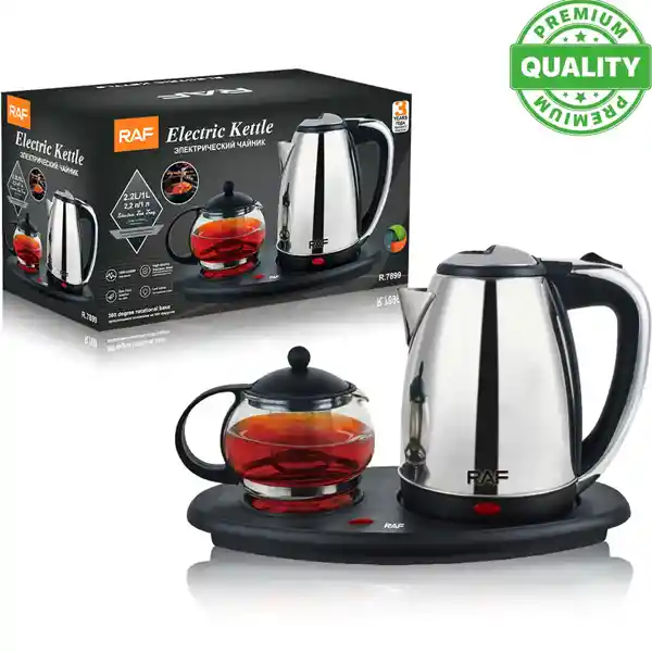 Tetera Electrica Hervidor De Agua En Combo