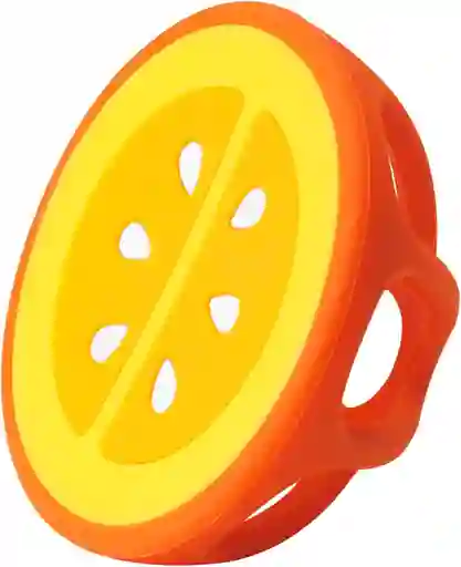 Mordedor Sensorial De Silicona En Forma De Naranja Para Bebés
