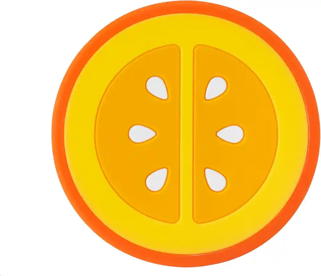 Mordedor Sensorial De Silicona En Forma De Naranja Para Bebés