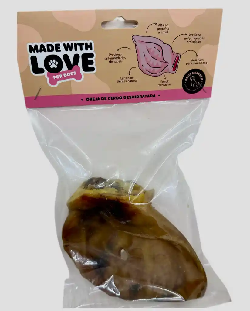 Oreja De Cerdo Deshidratada Para Perros
