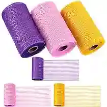 Cinta Malla Blanca - Dorada