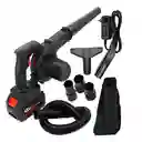 Sopladora Aspiradora Inalámbrica Profesional 2 Baterias - Negro