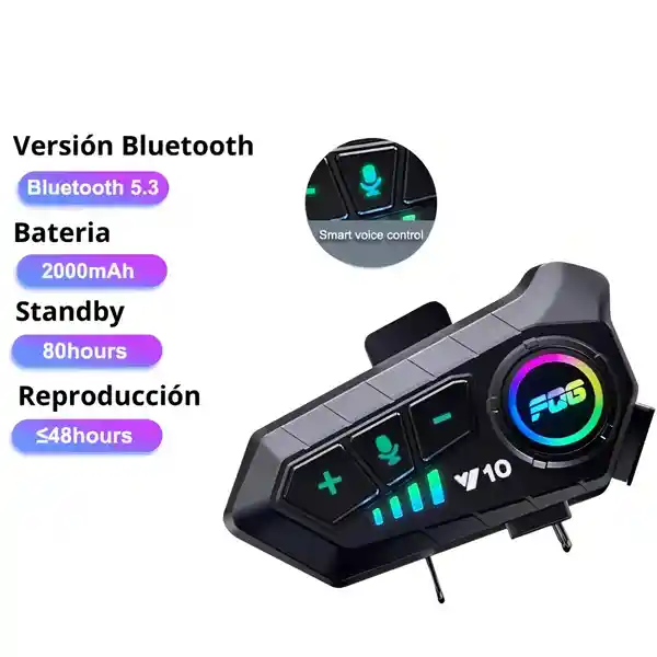 Intercomunicador Para Casco De Moto Bt Para Moto Bt31