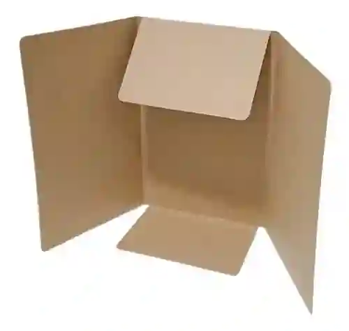 Carpeta 4 Aletas Kraft Café General