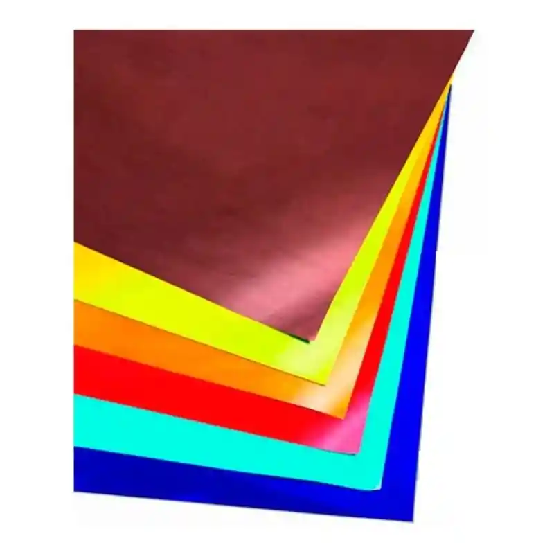 Papel Silueta Pliego Colores X12