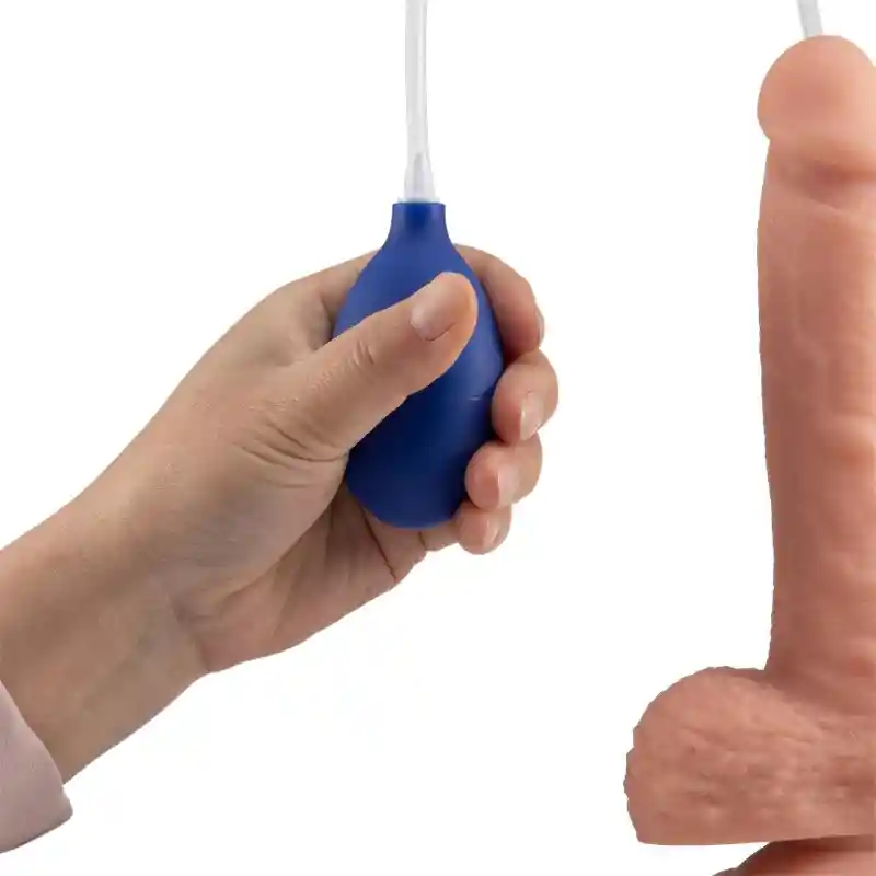 Dildo Realista Eyaculador Charly 22 Cm Succion Potente Masturbador Ano Vagina Estimulador Con Ventosa