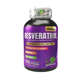Resveratrol Americano Puro Con Peptidos De Colágeno
