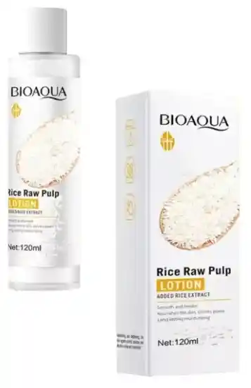 Tratamiento Para Rostro Cara De Arroz Locion Bioaqua