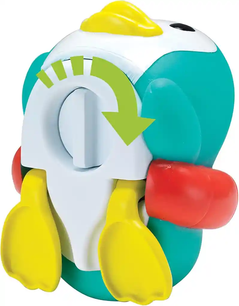 Juguete De Baño Bebés Pingüino Silicona Motricidad Niños