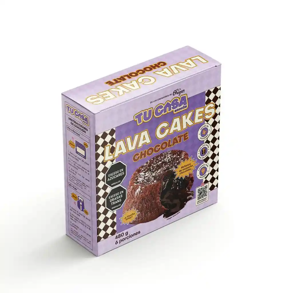 Tu Casa Pastelitos De Chocolate Lava Cakes 480 G