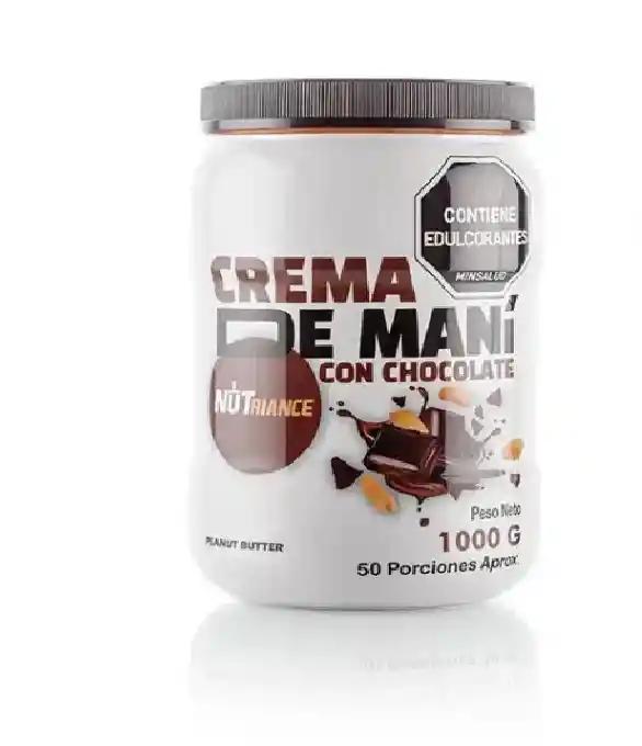 Crema De Mani 100% Natural De Chocolate