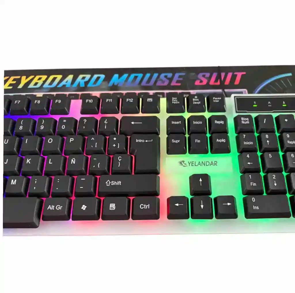 Teclado Y Mouse Gamer Retroiluminado Para juegos , Trabajo Y Mas...