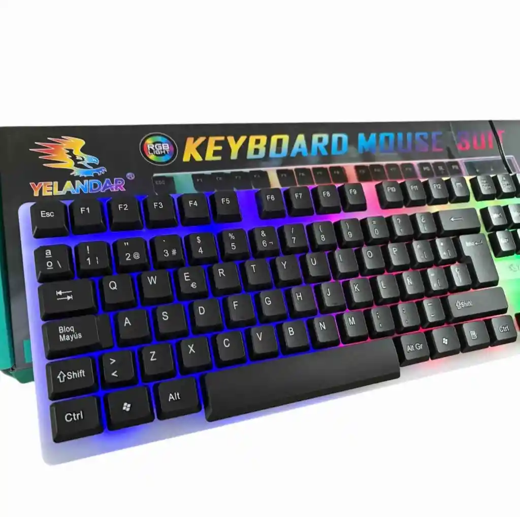 Teclado Y Mouse Gamer Retroiluminado Para juegos , Trabajo Y Mas...