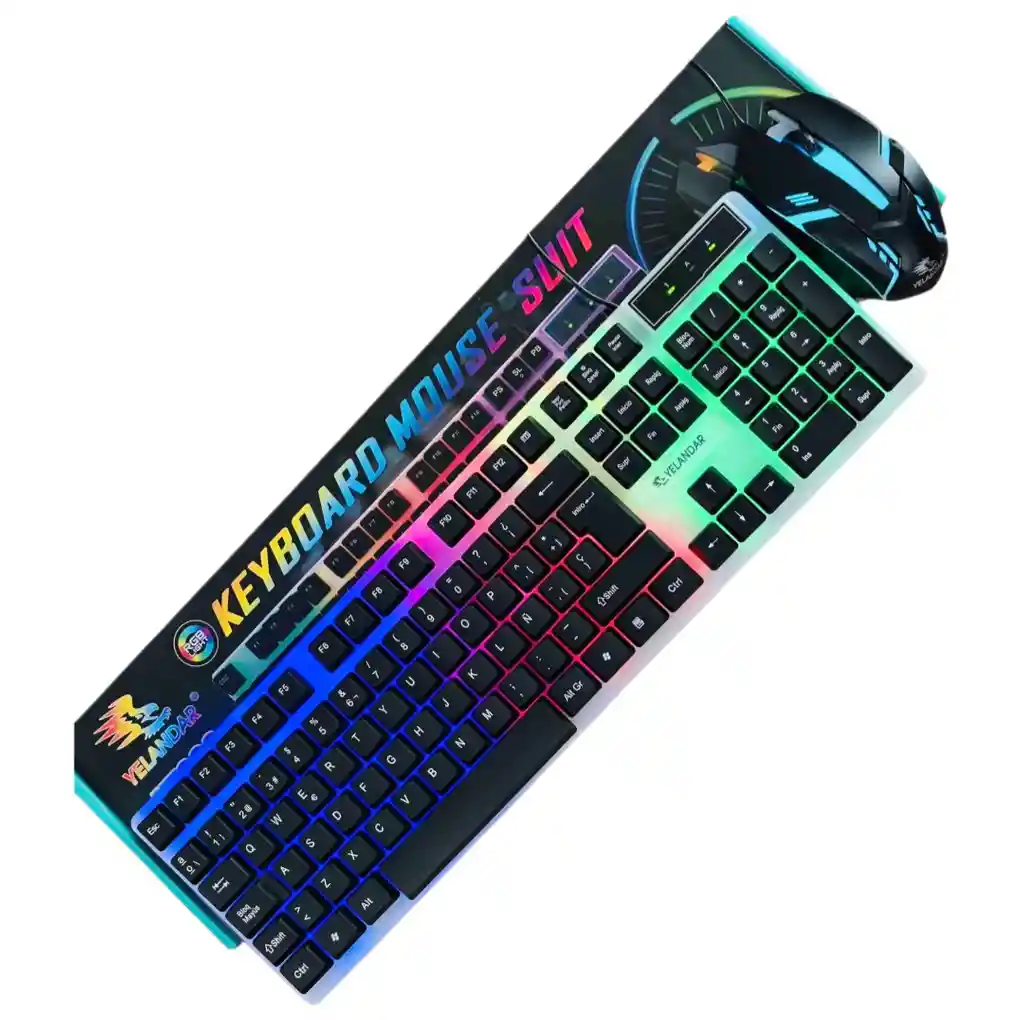 Teclado Y Mouse Gamer Retroiluminado Para juegos , Trabajo Y Mas...