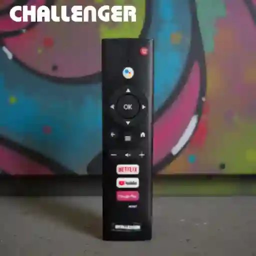 Control Remoto Challenger Smart Tv (sin Comando De Voz Rc907)