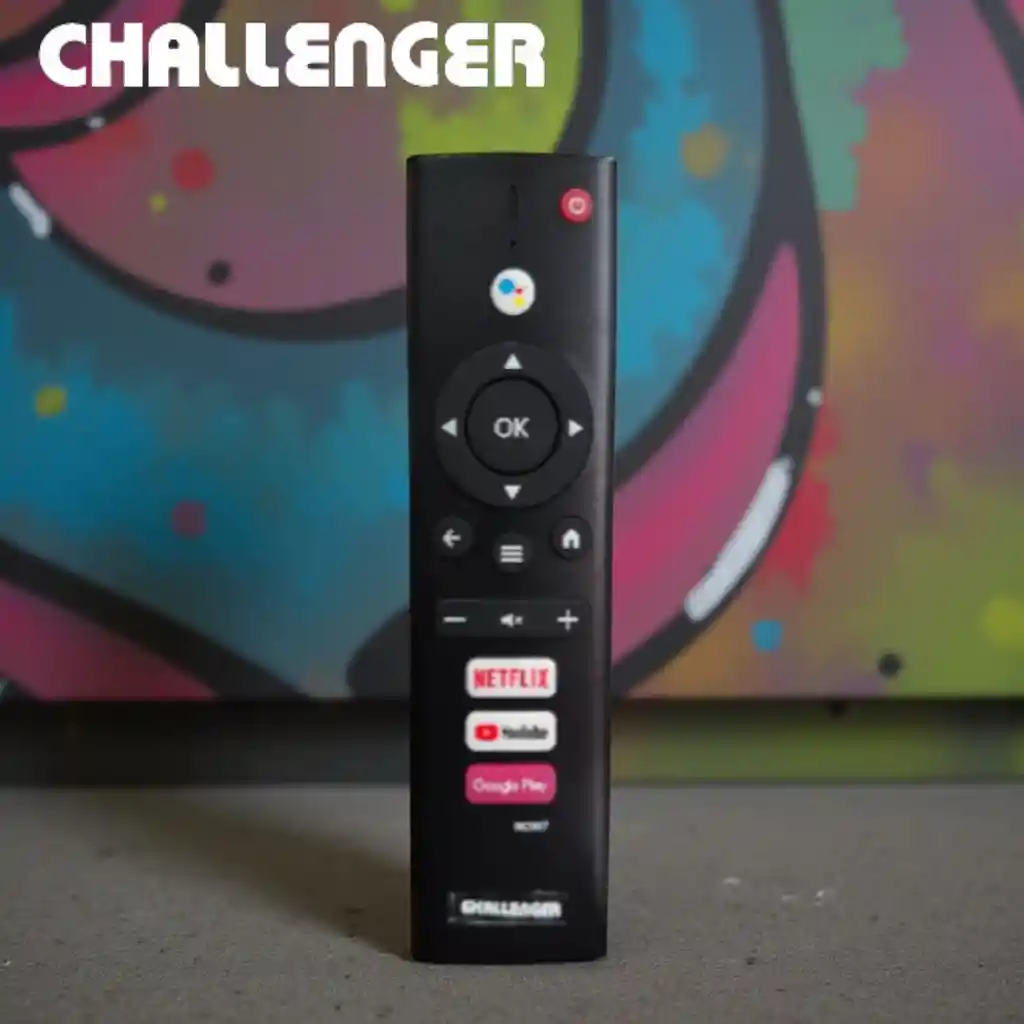 Control Remoto Challenger Smart Tv (sin Comando De Voz Rc907)