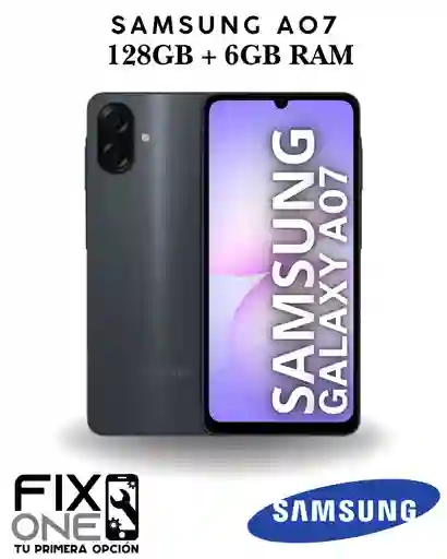 Celular Samsung A07 128 Gb 6 Gb Ram Negro