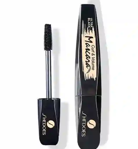 Pestañina Ultra Black Shedoes Maquillaje Para Pestañas