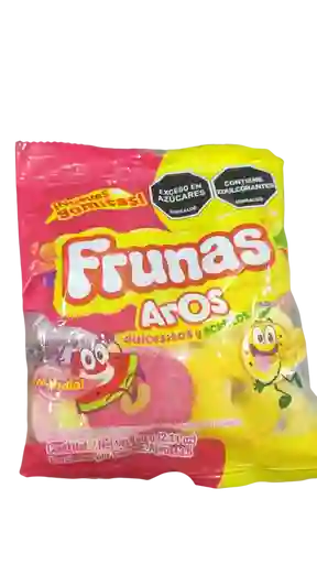 Gomitas Frunas Aros Dulces Y Acidas X 60 G