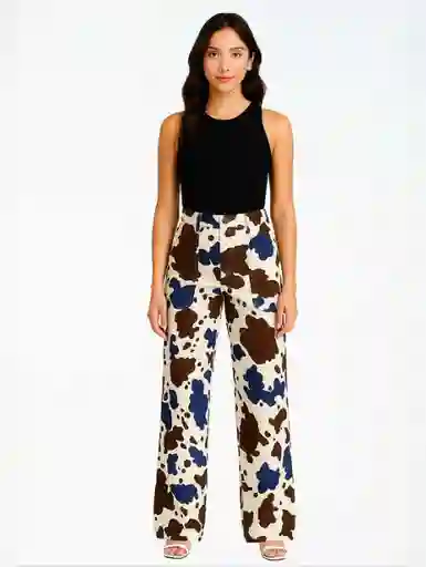 Pantalón Para Mujer Vaca - ⁠the Rodeo Azul Sm