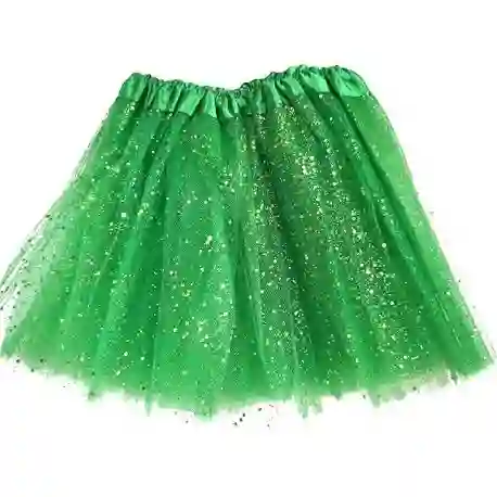 Tutu Verde Oscuro De 30 Cm