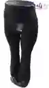 Pantalon Bota Campana Negro Licra
